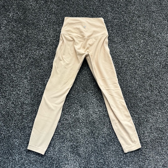Lululemon Align™ High-Rise Pant 25" size 4 perfect condition. Color: Prosecco - Picture 9 of 11